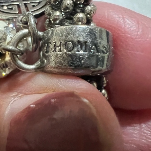 Thomas Sabo Charms Stamped Vintage bracelet - Picture 5 of 12